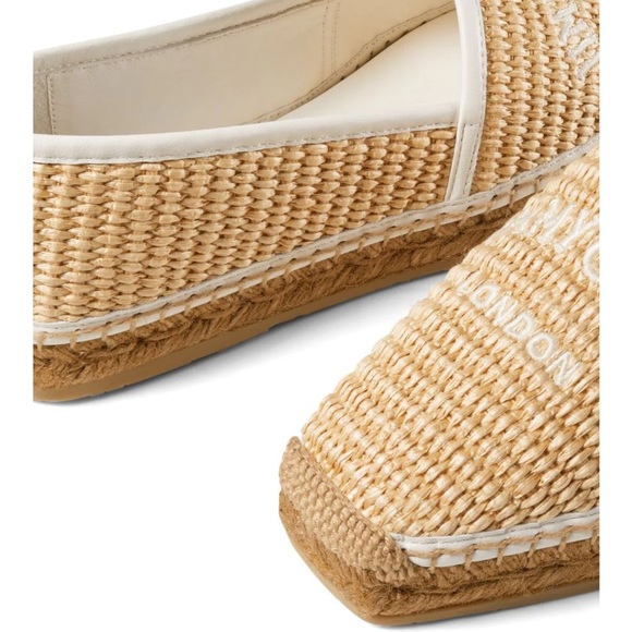 Jimmy Choo Brie raffia espadrilles - Picture 5 of 8